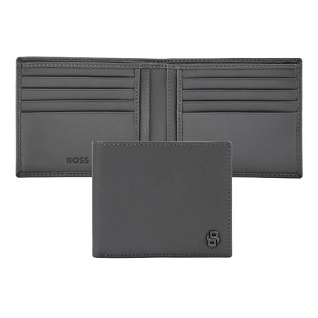 Wallet Double B Saffiano Grey
