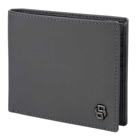 Wallet Double B Saffiano Grey