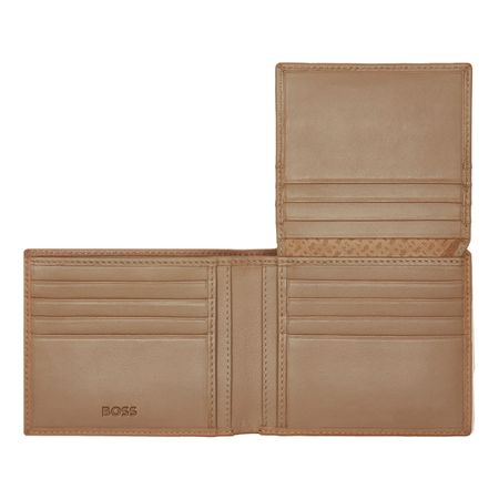 Wallet with flap Classic Grained Camel