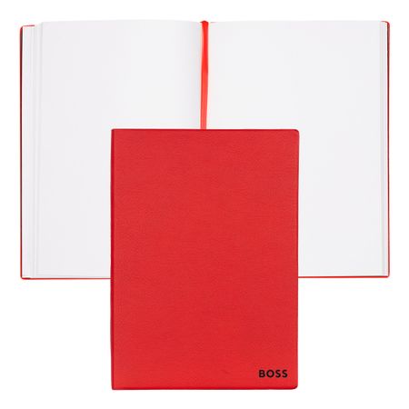 Notebook A5 Essential Red Lined