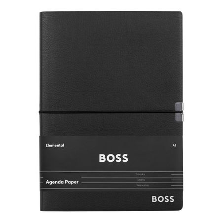 Notebook A5 Elegance Black Agenda