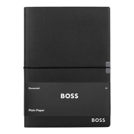 Notebook A5 Elegance Black Plain