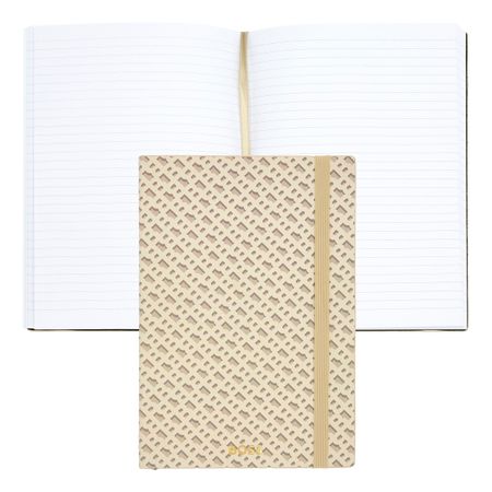 Notebook A5 Monogram Cream Lined