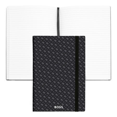 Notebook A5 Monogram Grey Lined