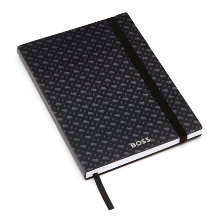 Notebook A5 Monogram Grey Lined