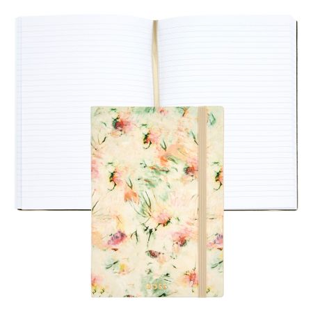 Notebook A5 Tie-dye Flower Cream Lined