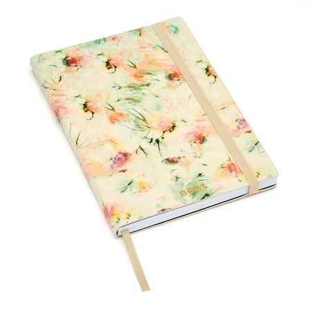 Notebook A5 Tie-dye Flower Cream Lined