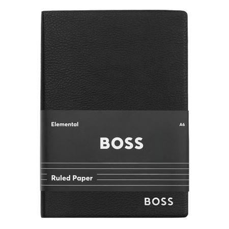 Notebook A6 Essential Black Lined