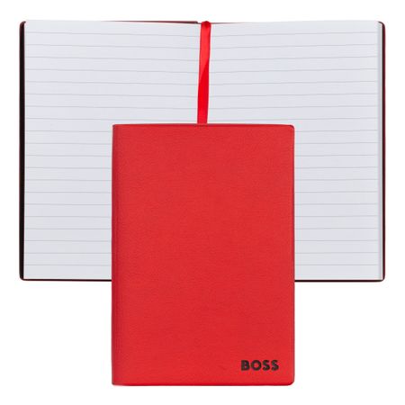 Notebook A6 Essential Red Lined