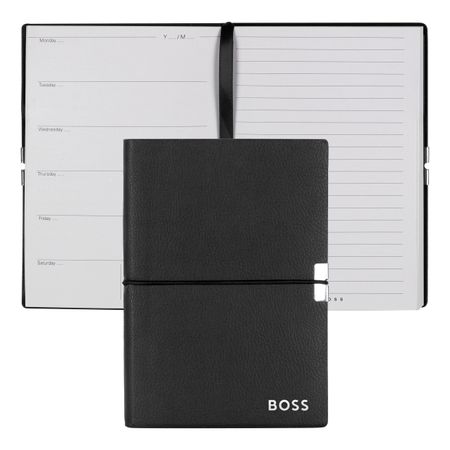 Notebook A6 Elegance Black Agenda