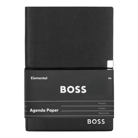 Notebook A6 Elegance Black Agenda