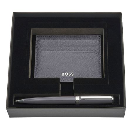Set HUGO BOSS (ballpoint pen & card holder)