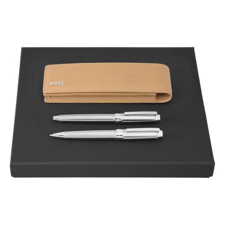 Set HUGO BOSS (ballpoint pen, fountain pen & case)
