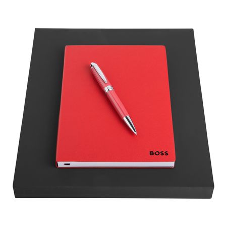 Set HUGO BOSS (ballpoint pen & note pad A5)