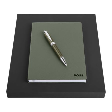 Set HUGO BOSS (ballpoint pen & note pad A5)