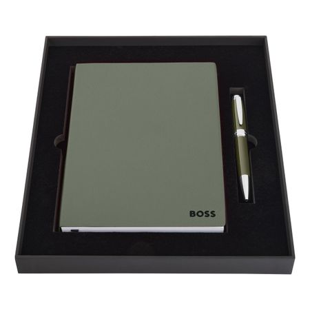 Set HUGO BOSS (ballpoint pen & note pad A5)