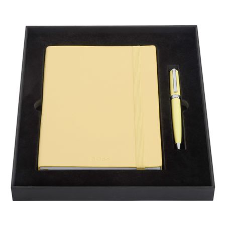 Set HUGO BOSS (ballpoint pen & note pad A5)