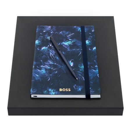 Set HUGO BOSS (ballpoint pen & note pad A5)