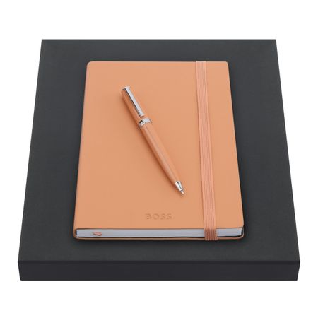 Set HUGO BOSS Light Orange (ballpoint pen & note pad A5)