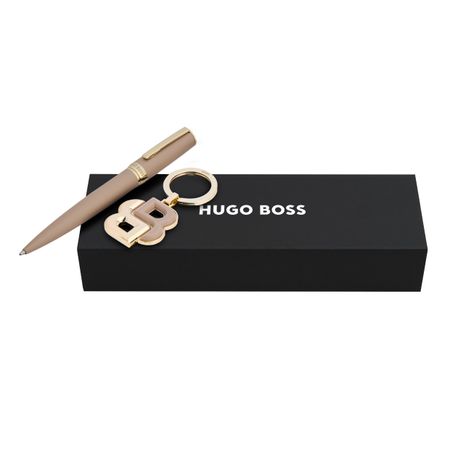 Set HUGO BOSS Nude (ballpoint pen & key ring)