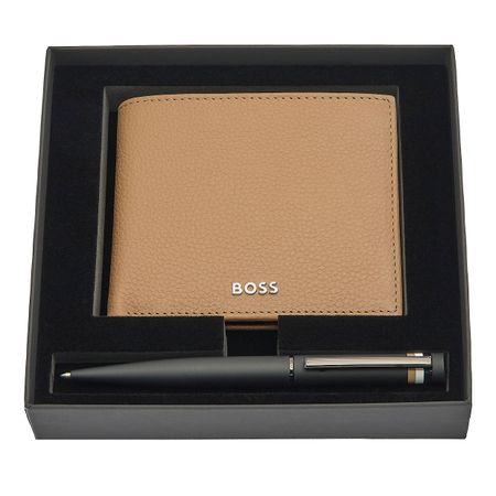 Set HUGO BOSS (ballpoint pen & money wallet)