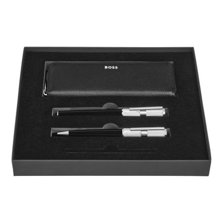 Set HUGO BOSS (ballpoint pen, fountain pen & case)