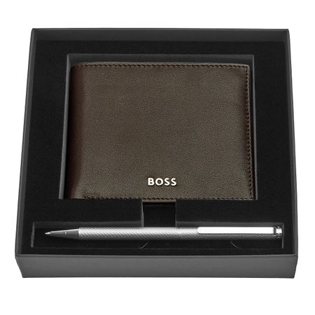 Set HUGO BOSS (ballpoint pen & wallet)