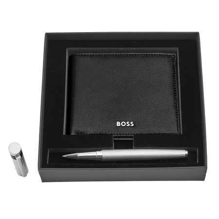 Set HUGO BOSS (rollerball pen & wallet)