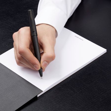 Ballpoint pen Gear Brushed Black