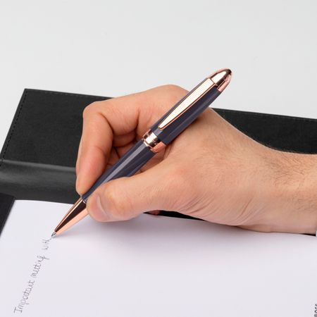 Ballpoint pen Icon Blue/Rose-gold