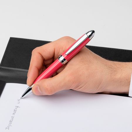 Ballpoint pen Icon Corail/Chrome