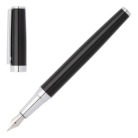 Fountain pen Gear Icon Black