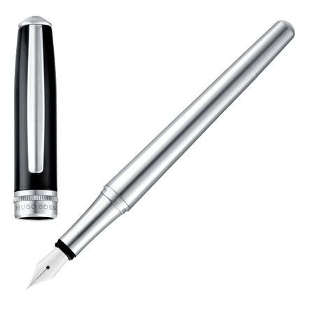 Fountain pen Essential Classic Black & Chrome