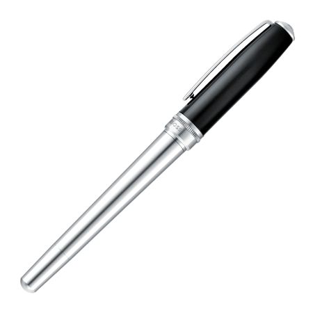 Fountain pen Essential Classic Black & Chrome
