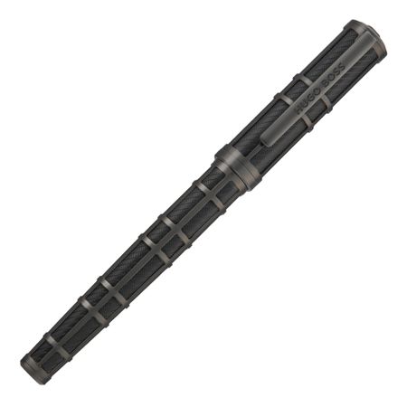 Rollerball pen Frame Grid Black & Gun