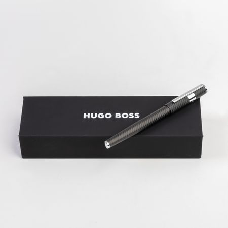 Fountain pen Gear Pinstripe Black / Chrome