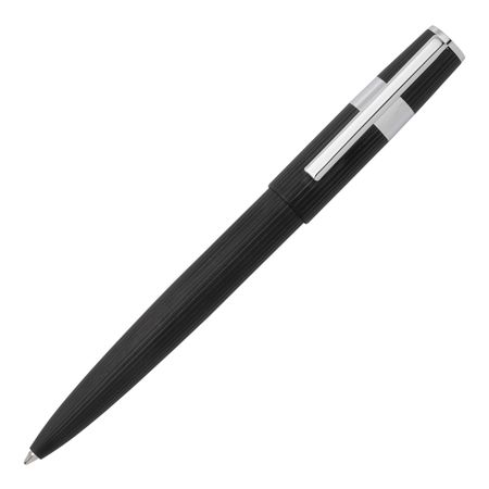 Ballpoint pen Gear Pinstripe Black / Chrome