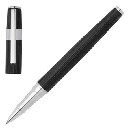 Rollerball pen Gear Pinstripe Black / Chrome