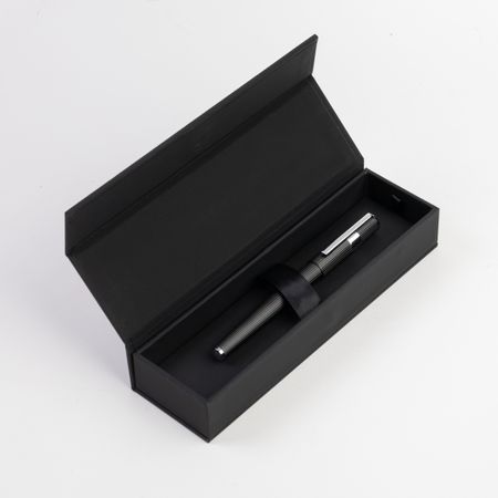 Rollerball pen Gear Pinstripe Black / Chrome