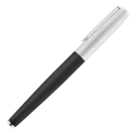 Rollerball pen Illusion Arcade Black & Chrome