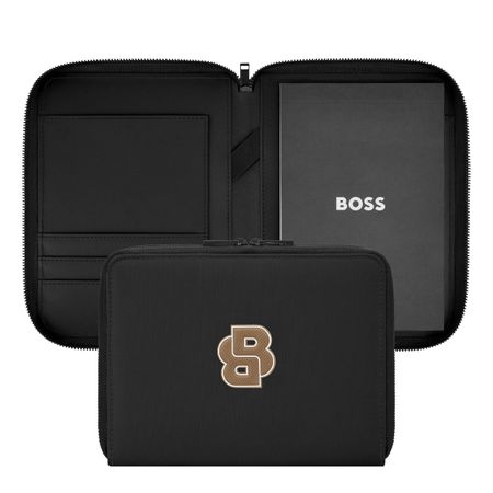 Conference folder A5 Varsity Black