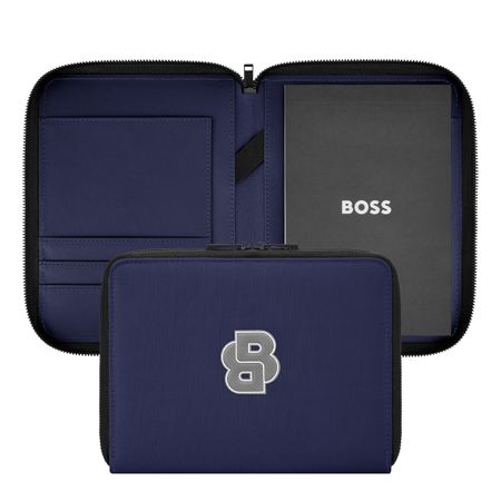 Conference folder A5 Varsity Navy