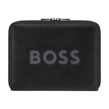Conference folder A5 Boss Cut Out Black & Grey