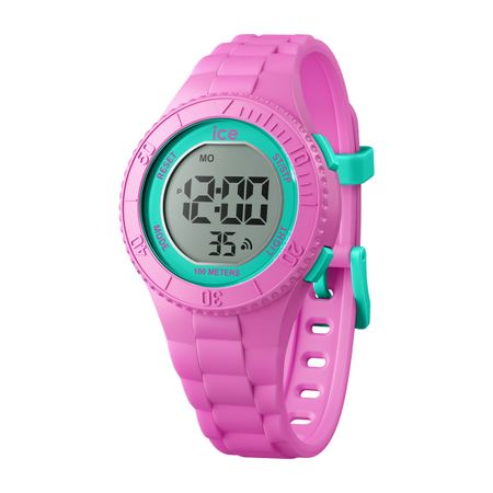 ICE digit-Pink turquoise-Small