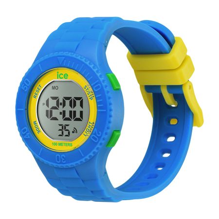 ICE digit-Blue yellow green-Small