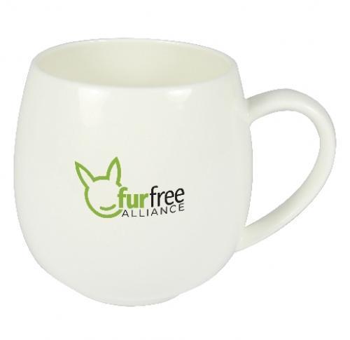 Bone China Printed Hug Mug