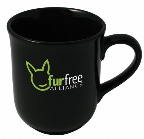 Earthenware Black Budget Mug 