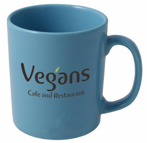 Earthenware Cambridge Mug - Light Blue