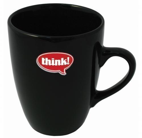 Earthenware Budget Marrow Mug - Black