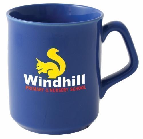 Custom Printed Sparta Mugs - Reflex Blue